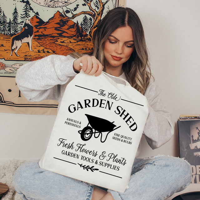 The Olde Garden Shed Fresh Flowers & Plants DTF Heat Transfer