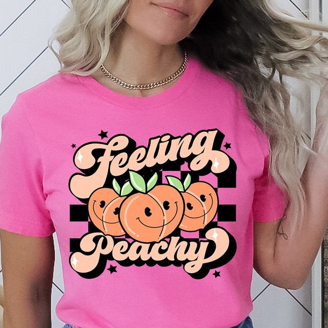 Feeling Peachy DTF Heat Transfer