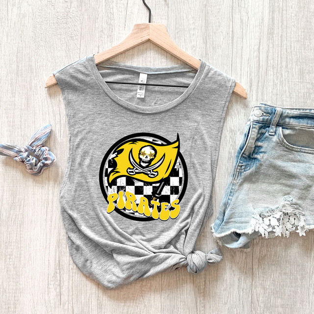 Pirates Mascot DTF Heat Transfer