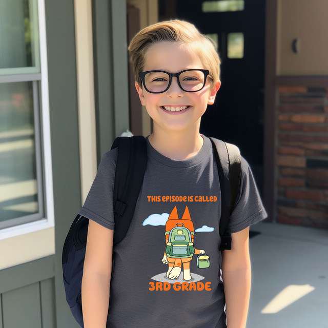 This Episode Is Called 3rd Grade GREEN DTF Heat Transfer