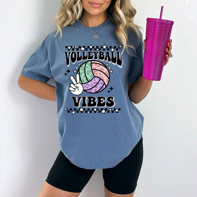 Volleyball Vibes DTF Heat Transfer