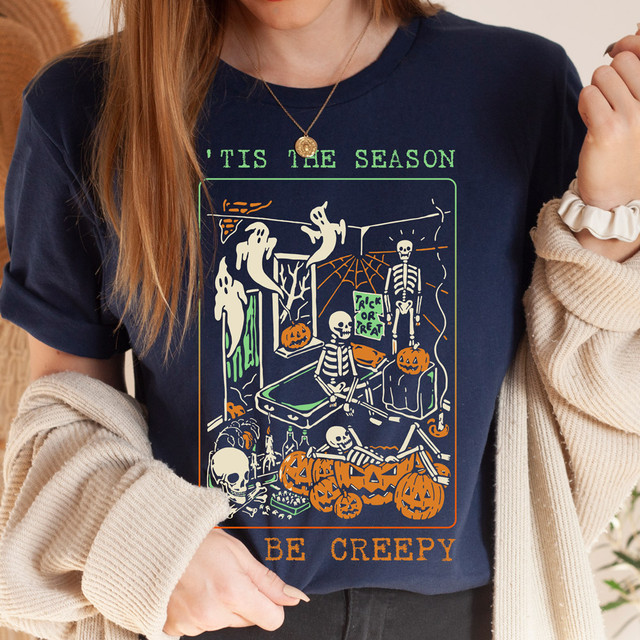 Tis The Season To Be Creepy DTF Heat Transfer