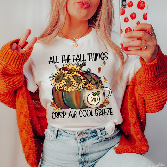 All The Fall Things DTF Heat Transfer