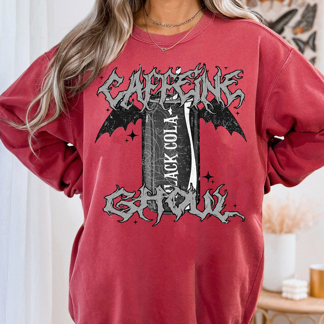 Caffeine Ghoul DTF Heat Transfer