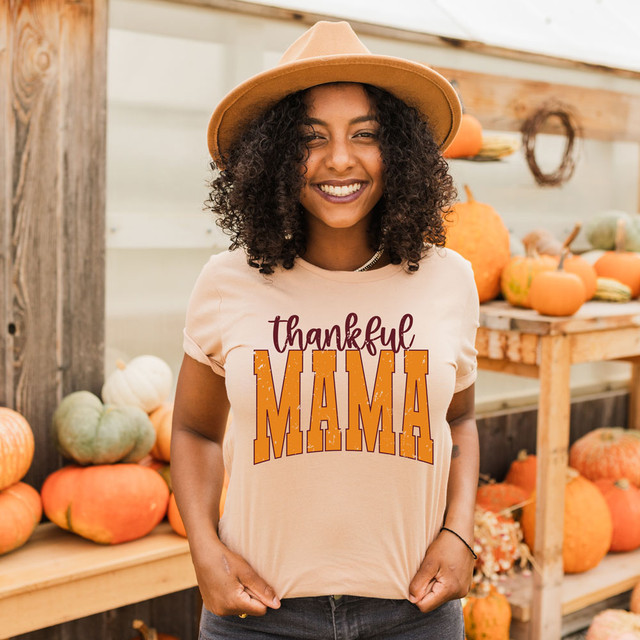 Thankful Mama Classic DTF Heat Transfer