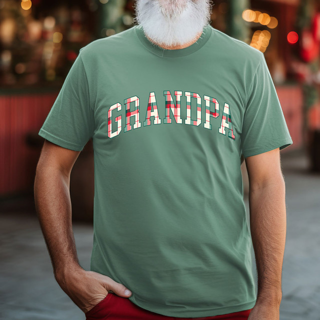 Grandpa Plaid DTF Heat Transfer