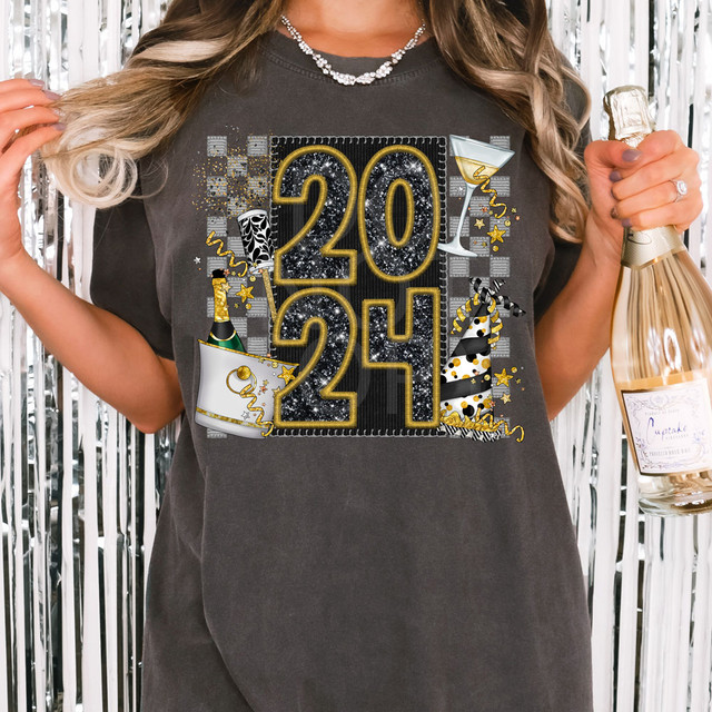 2024 Faux Embroidery DTF Heat Transfer