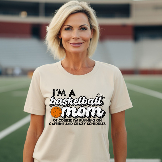 I'm A Basketball Mom DTF Heat Transfer