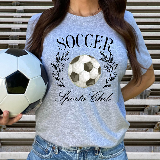 Soccer Sports Club DTF Heat Transfer