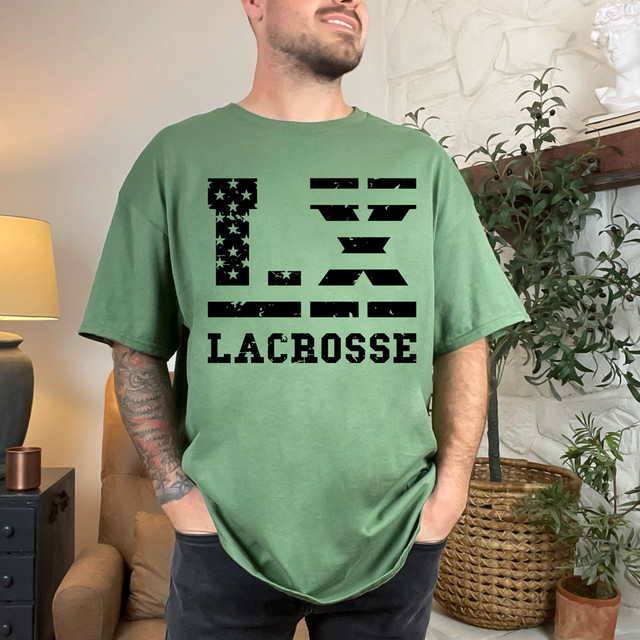 LX Lacrosse Distressed DTF Heat Transfer