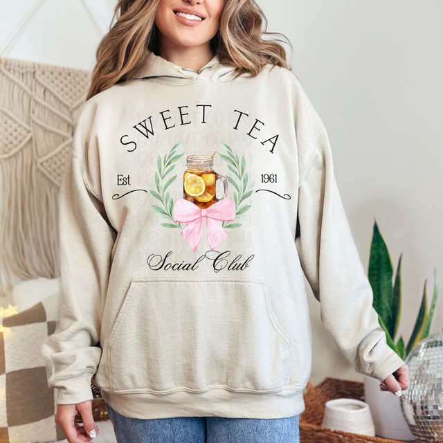 Sweet Tea Social Club DTF Heat Transfer