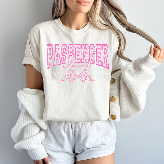 Passenger Princess DTF Heat Transfer