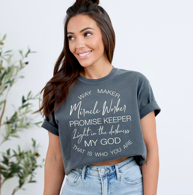 Waymaker Cream DTF Heat Transfer