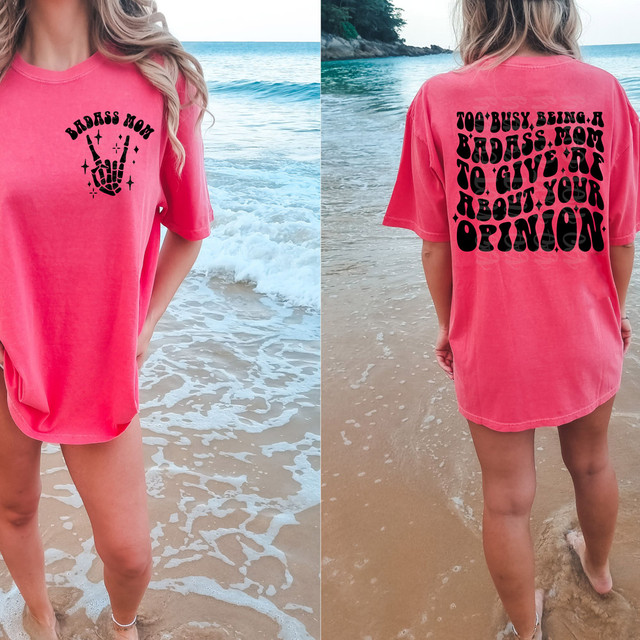 Badass Mom SET DTF Heat Transfer