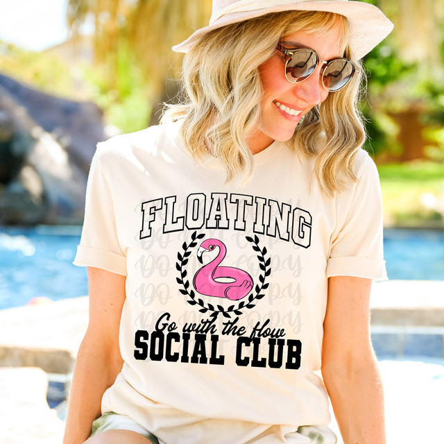 Floating Social Club DTF Heat Transfer