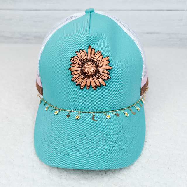 Daisy, Star and Moon Hat Chain