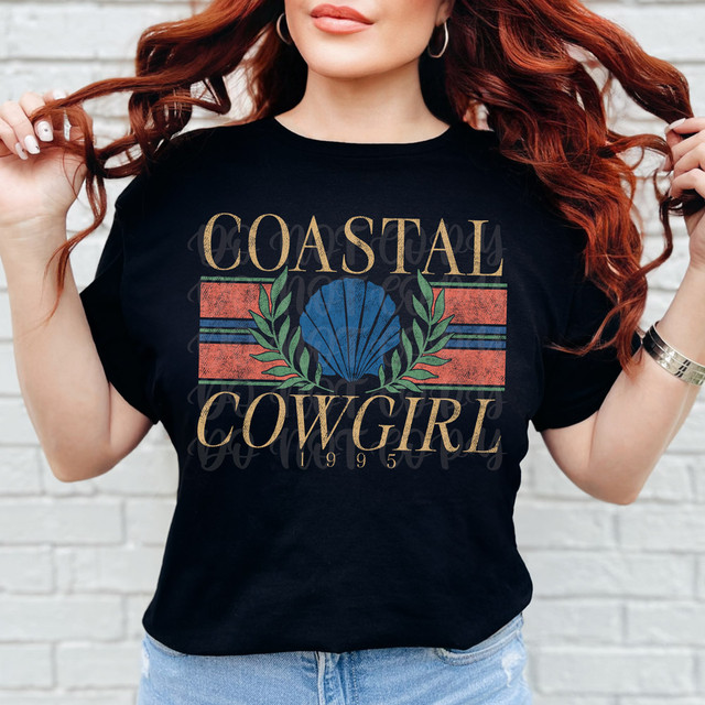 Coastal Cowgirl DTF Heat Transfer
