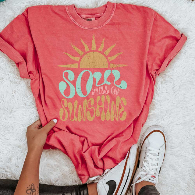 Soul Full Of Sunshine Retro DTF Heat Transfer
