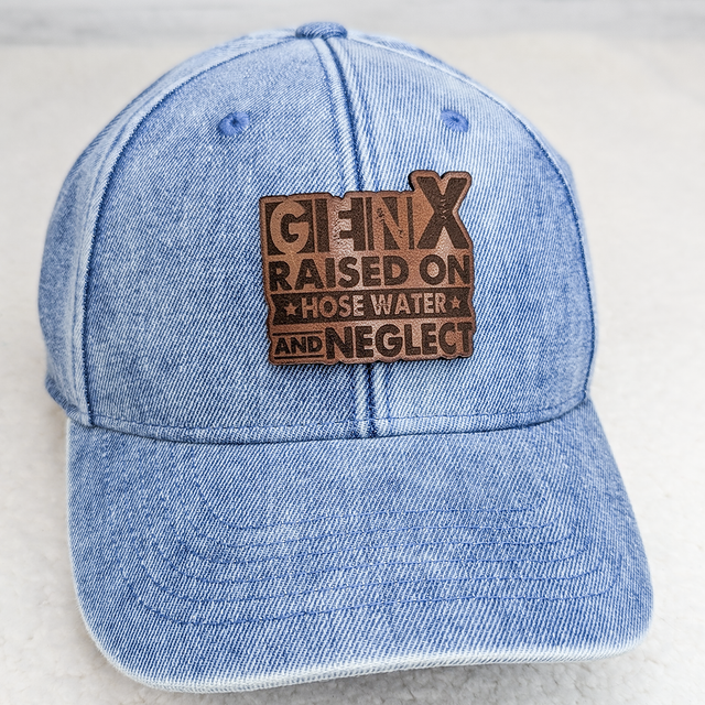 Gen X Leather Hat Patch