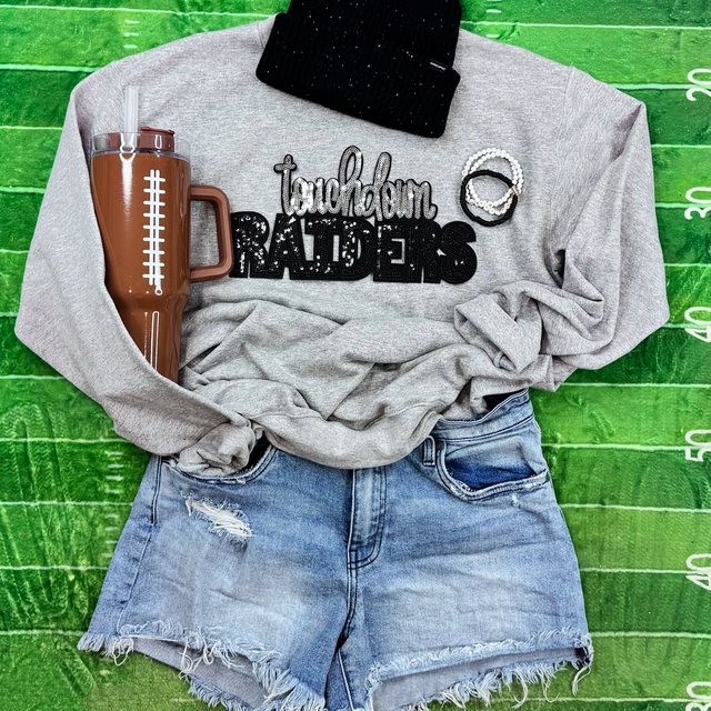 Touchdown Raiders Sequin Patch