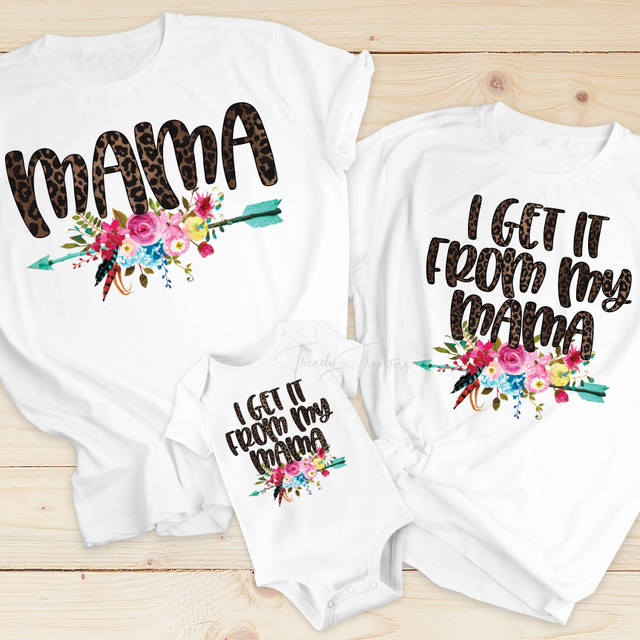 Leopard Print MAMA Sublimation Transfer