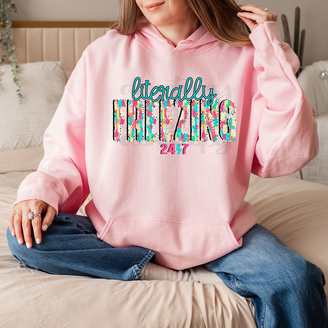 Literally Freezing 24/7 DTF Heat Transfer