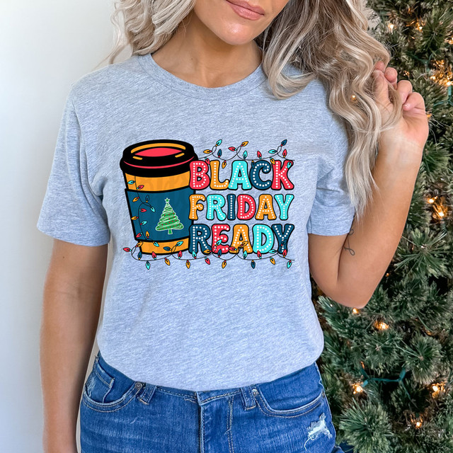 Black Friday Ready DTF Heat Transfer
