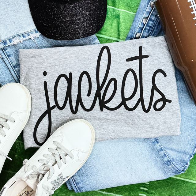 Jackets Black PUFF Screen Print Heat Transfer Jackets Black PUFF Screen Print Heat Transfer