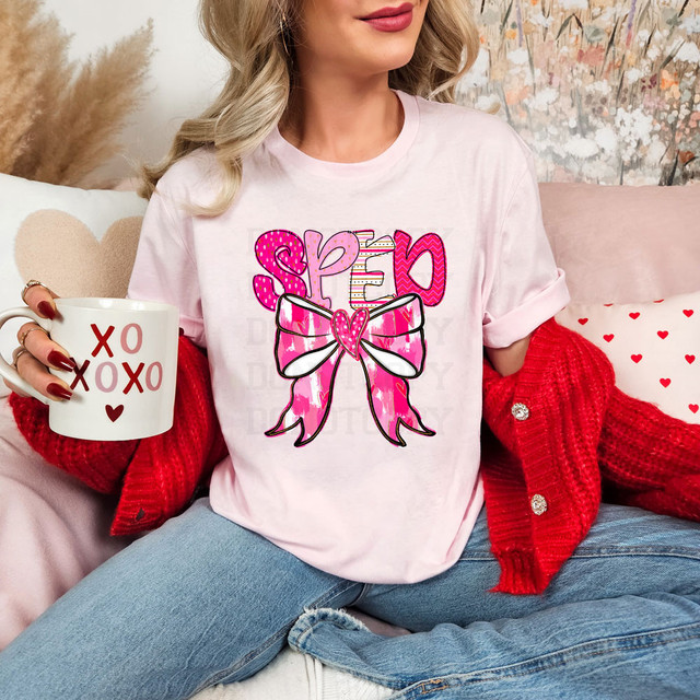 Sped Valentine Coquette DTF Heat Transfer 
