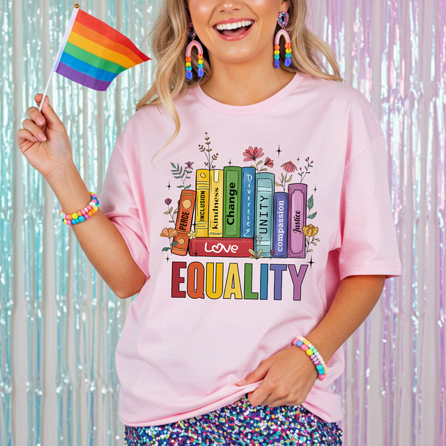 Equality Books DTF Heat Transfer
