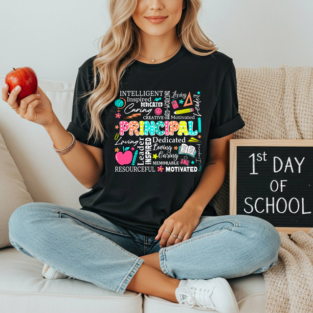 Principal Word Art DTF Heat Transfer