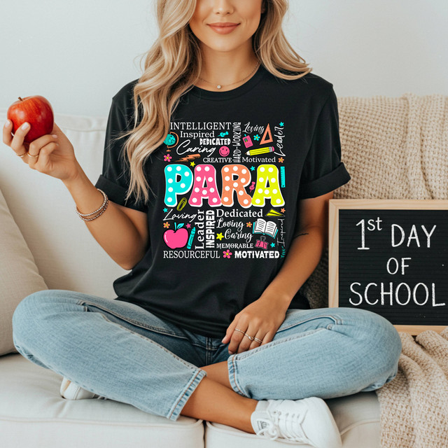 Para Word Art DTF Heat Transfer