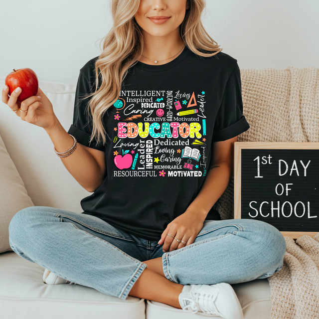 Educator Word Art DTF Heat Transfer