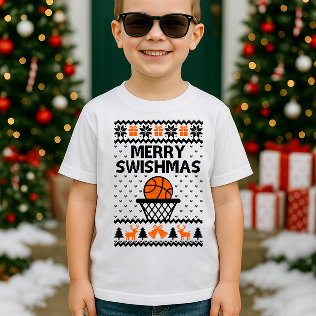 Merry Swishmas DTF Heat Transfer