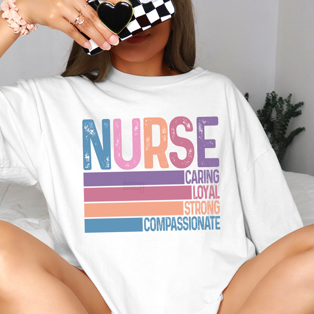 Pastel Nurse DTF Heat Transfer