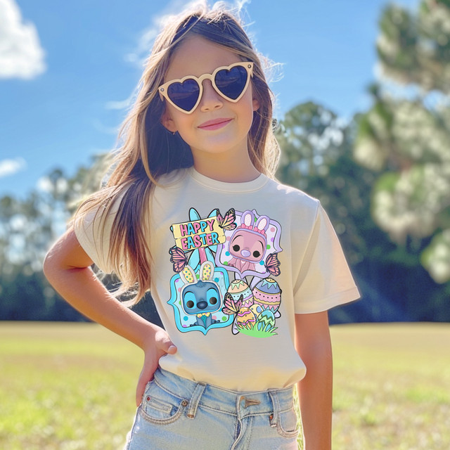 Happy Easter 626 DTF Heat Transfer