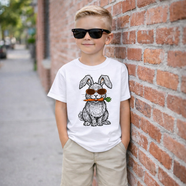 Cool Bunny DTF Heat Transfer