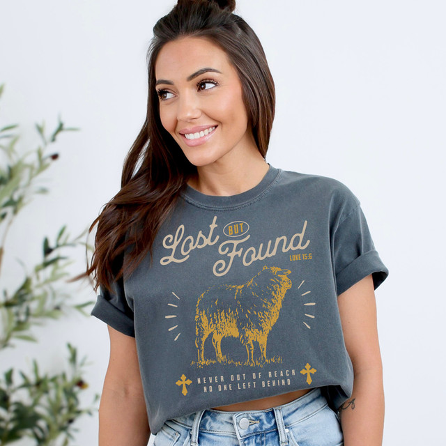 Lost But Found Sheep DTF Heat Transfer