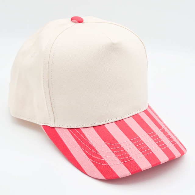 Cotton Watermelon Stripe Blank Hats