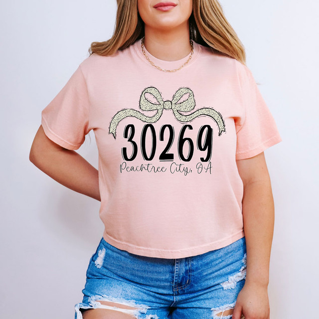 Peachtree City, GA Zip Code Bow DTF Heat Transfer