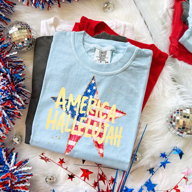 America Hallelujah DTF Heat Transfer