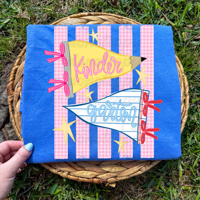 Grade School Pennant DTF Heat Transfer