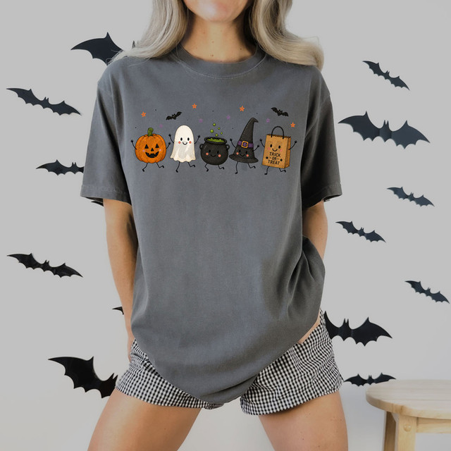 Halloween Doodle DTF Heat Transfer