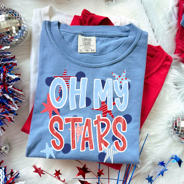 Oh My Stars DTF Heat Transfer