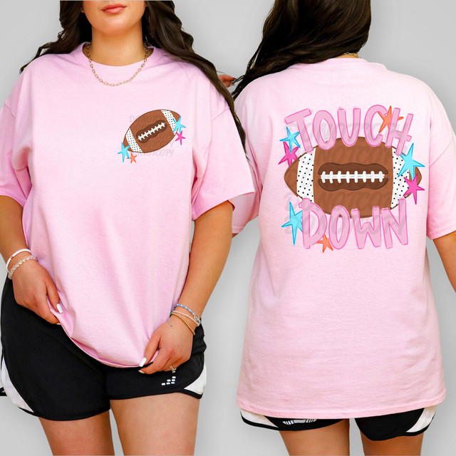 Retro Touch Down Stars SET DTF Heat Transfer