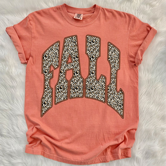 Leopard Fall DTF Heat Transfer