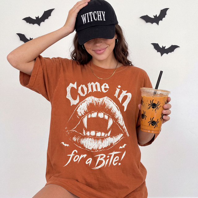 Come In for a Bite Halloween DTF Heat Transfer