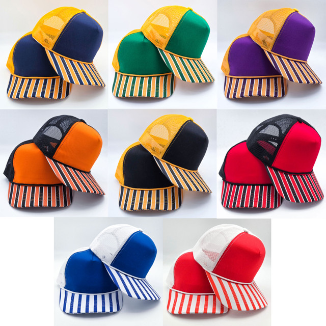 Team Spirit Collection Structured Cotton Trucker Hats
