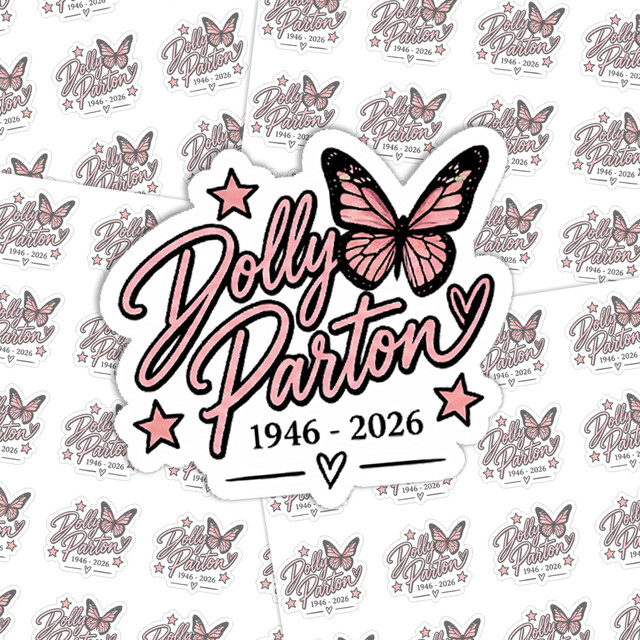 Dolly Parton 1946–2026 Memorial Sticker Sheet