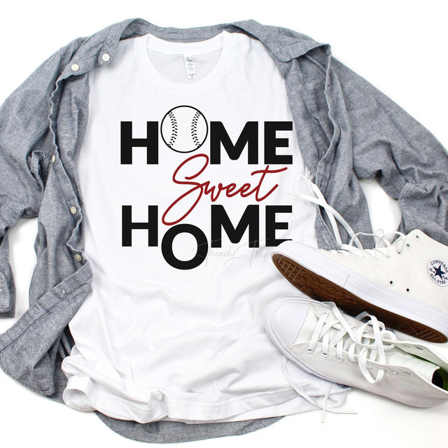 Baseball Home Sweet Sublimation Transfer Baseball Home Sweet Sublimation Transfer